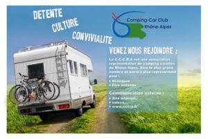 Le Camping-Car Club Rhône-Alpes, partenaire Starterre