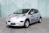 Nissan Leaf autonome d'ici 2020