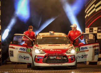 Junior WRC - podium Vincent Dubert classement général