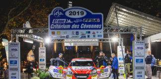 Présentation voiture SLR critérium des Cévennes 2019
